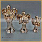 Promational Hotsale Ceramic Christmas Angel Candle Holders thumbnail-1