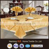 Nantong 2015 elegant 100% polyester tablecloth