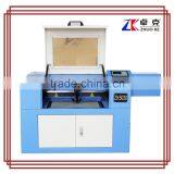 Jinan Zhuoke Small CO2 Laser Engraver 5030 With Honeycomb Platform 500*300mm