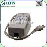 40W/24V, 2.1 / 5.5mm Gigabit High PoE Splitter thumbnail-4