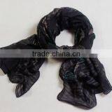 Custom Made Printed Polyester Scarf for Lady thumbnail-1