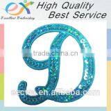 Professionally Custom Iron-on Sequin Letter Patches thumbnail-4