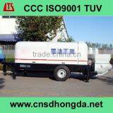Trailer-mounted Concrete Pump HBT90S1821-200 With CCC/ISO9001/TUV Certificate on Sale thumbnail-1