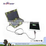 2016 Top Selling Solar Power Bank 10 Watt Solar Charger Mobile Solar Travel Charger Adapter thumbnail-1