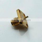 Square Chassis Panel Mounting SMA Connector Jack SMA-29 thumbnail-1