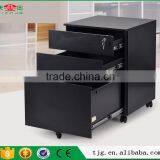 TJG Taiwan Metal 3 Drawer Mobile Pedestal Filing Cabinet Large Storage Space thumbnail-4