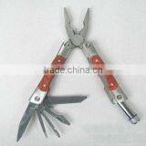 High Quality Outdoor Tool Multifunction Toolkit With LED Light UDTEK01498