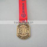 Antique Event Medal, Vintage Medallion, Medal With Lanyard thumbnail-1