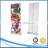 80/85*200cm aluminum slim base roll up display, expo roll up banner stand for advertising