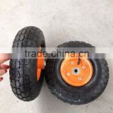Strong Pneumatic Wheel 3.50-4 Heavy Duty Trolley cart wheels