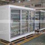 Deep freezer glass door