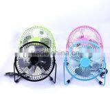 6 "USB Mini Portable Table Aluminum Core Motor Metal Fan for Student