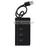 Top Grade Usb Por Hub Suppliers, Aluminum 4 Port Usb 3.0 Hub (30" Cable) thumbnail-6