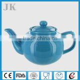 English style colorful 6 Cup Teapot