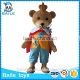 Custom cartoon bear corporate mascot manufacturer