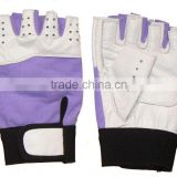 LADY'S WEIGHT LIFTING HALF GLOVES