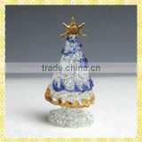 Best Artwork Purple Decorated Crystal Christmas Trees For 2014 New Year Decoration