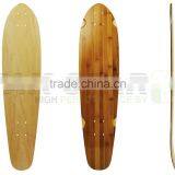 Bamboo Cruiser Longboard Decks With Kick Tail and Concave thumbnail-1
