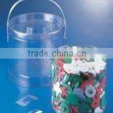 Plastic Cylinder | Tube | Round Box With Lid thumbnail-1