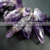 40cm String,about 70pcs,0.8-30mm Nugget Random Shape Purple Natural Raw Amethyst Stone Loose Beads Findings Supplies 3030001 thumbnail-3