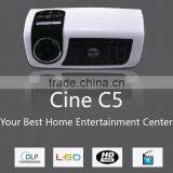 Analog TV LED Projector - Mini Home Theater Projector C5 thumbnail-1