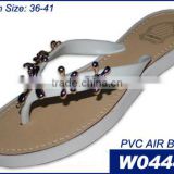 Soft Sole PVC Air Blowing Slipper For Woman
