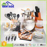 90pcs Kitchen Accessories Cooking Pots and Pans Ceramic Cookware Manufacturers thumbnail-1