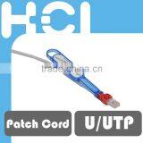 RJ45 8P8C Cat6A U/UTP Ultra High Density Patch Cord with Pull Back Tool