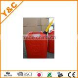 Spinning Empty Plastic Petrol Jerry Cans