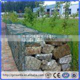 Galvanized iron wire then PVC coated Gabion basket box for dam(Guangzhou Factory)