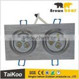 2015 Rectangle Led Recessed Celing Light Double Heads thumbnail-1