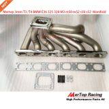 Mertop Race Update 3.0mm Thick Top Mount T3/T4 Turbo Manifold for BMW E36 325 328 M3 M50 M52 S50 S52 thumbnail-1
