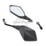 Universal 10mm Left Right Side Black Rear View Mirror For Honda Kawasaki Suzuki thumbnail-2