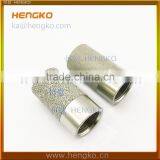 15 25 Microns Sintered Porous SS 316L Stainless Steel Perforated Cylinder Filters thumbnail-5