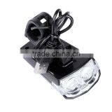 Bicycle Cycling 2 LEDs Safety USB Rechargeable Water Resistant Bright Front Head Light Bike Accessories thumbnail-4