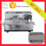 top level solid ink date code printing machine for bags