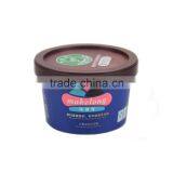 Custom 4oz 100ml Double PE Paper Ice Cream Cups with Lid