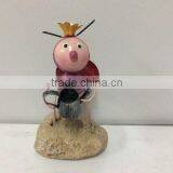 2015 Newest Design Labybug Garden Stakes Metal Ladybug Garden Decoration Garden Stakes Working Ladybug With Flower thumbnail-5