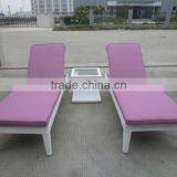 Modern Design Outdoor Furniture Rattan Chaise Lounge (CF698L) thumbnail-2
