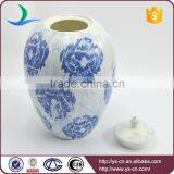 Blue and White Porcelain Style Crackle Glaze Ceramic Homewares Decor thumbnail-2