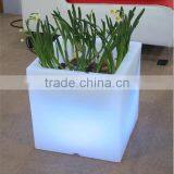 Beautiful Color Changing Led Square Flower Pot for Party, Home Decoration thumbnail-3