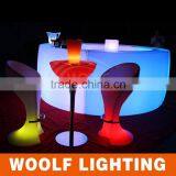 Waterproof Color Changing Decorative LED Bar Illuminated Chair thumbnail-3