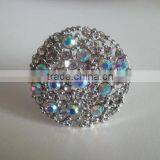 Beaded Gold Plated Masaic Napkin Ring for Dining Table Decoration thumbnail-2