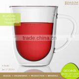 Hot Selling Highend Double Wall Pyrex Beer Mug Glass thumbnail-3