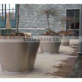 FO-306 Round Tapered Fiberglass Planter for Decoration thumbnail-5