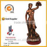 8 Inch Resin High Quality Brass Justice Lady Justice Statue thumbnail-2
