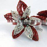 Fancy Flower Design Napkin Ring thumbnail-4