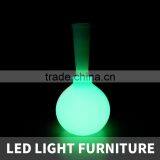 Indoor and Outdoor Plastic LED Glowing Decorative Flower Vase Light thumbnail-5