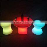 New Model Furniture Living Room Event Bar Furniture LED Glowing Table and Cube Chair thumbnail-6