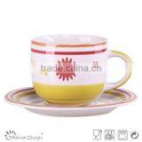 Cup Saucer Silk Screen High Quality Modern Design Top Sale Whloe Sale thumbnail-3
